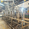 Laboratory nicotine extraction machine processing line