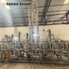 Laboratory nicotine extraction machine processing line