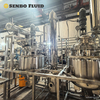Laboratory nicotine extraction machine processing line