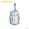 Jacketed stainless steel reactor