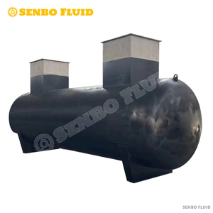 Stainless steel underground alcohol storage tank