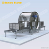 Solvent wetting mixer