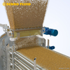 Solid vacuum belt dryer for lithium battery materials