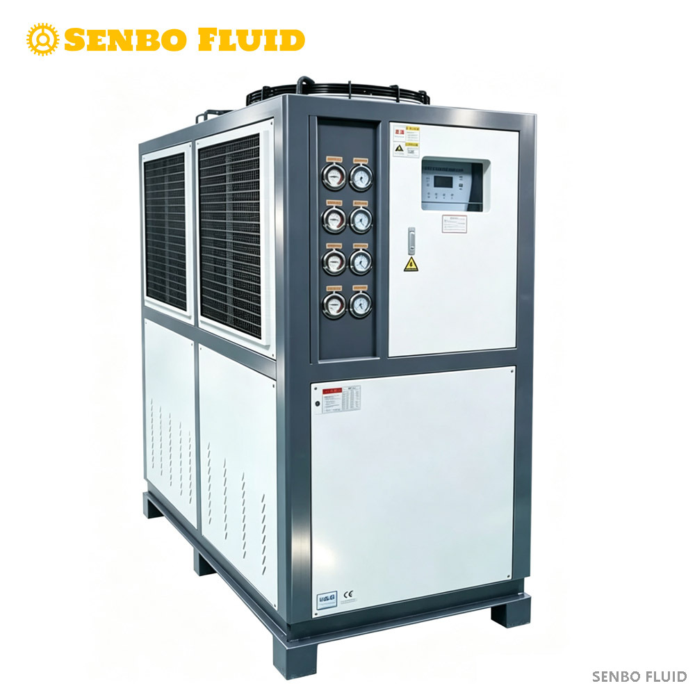 Industrial Cooling Chiller Utility System for Plant Extraction and Concentration Line