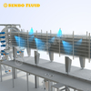 Solid vacuum belt dryer for lithium battery materials