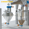 Solid vacuum belt dryer for lithium battery materials