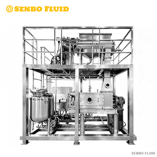 Multistage Plug Flow Countercurrent Extraction Reactor Unit Machine Equipment