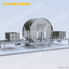 Solvent wetting mixer